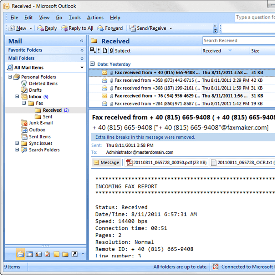 GFI Faxmaker - automated fax solution| Armstrong